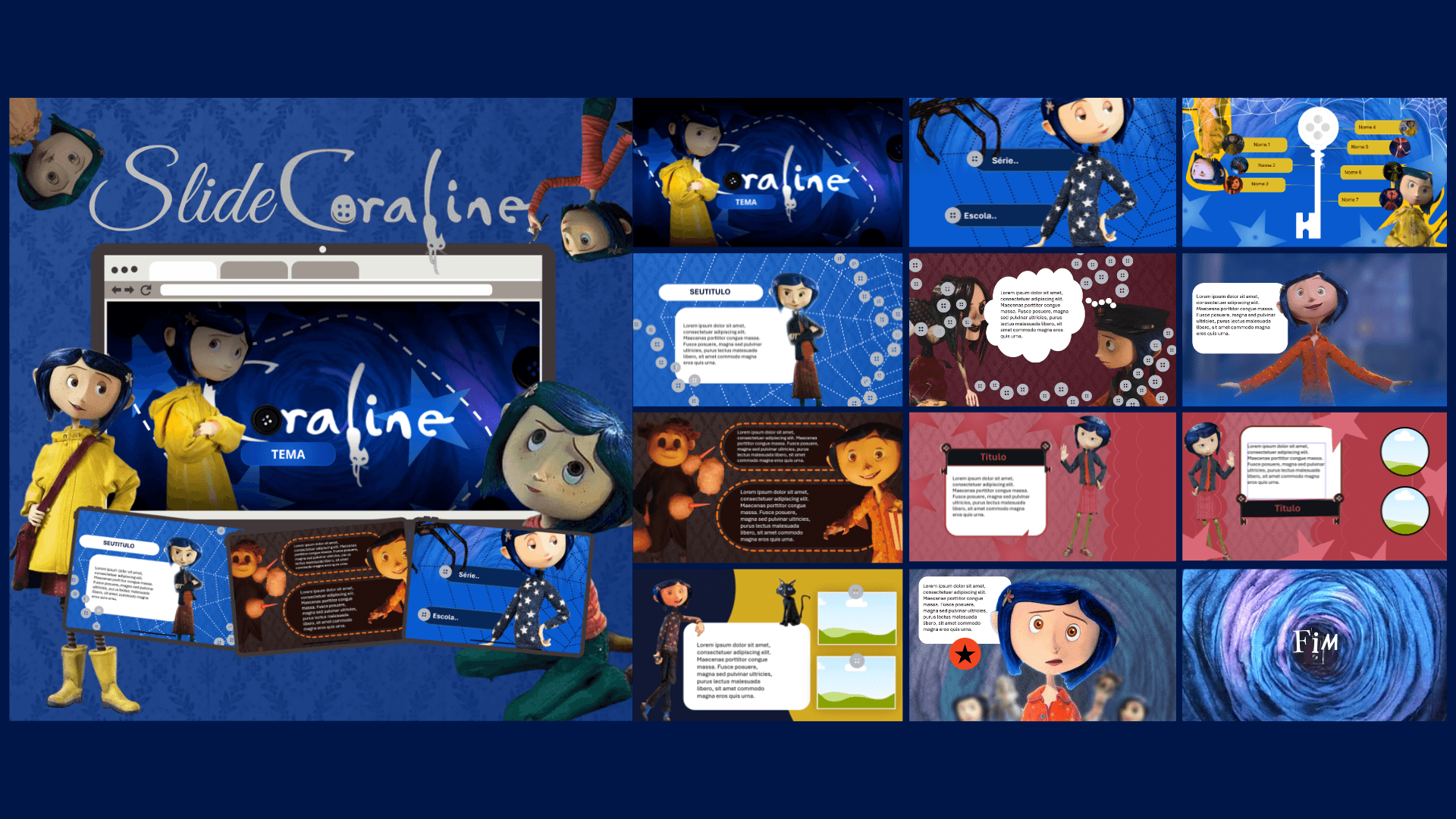 SLIDE CORALINE