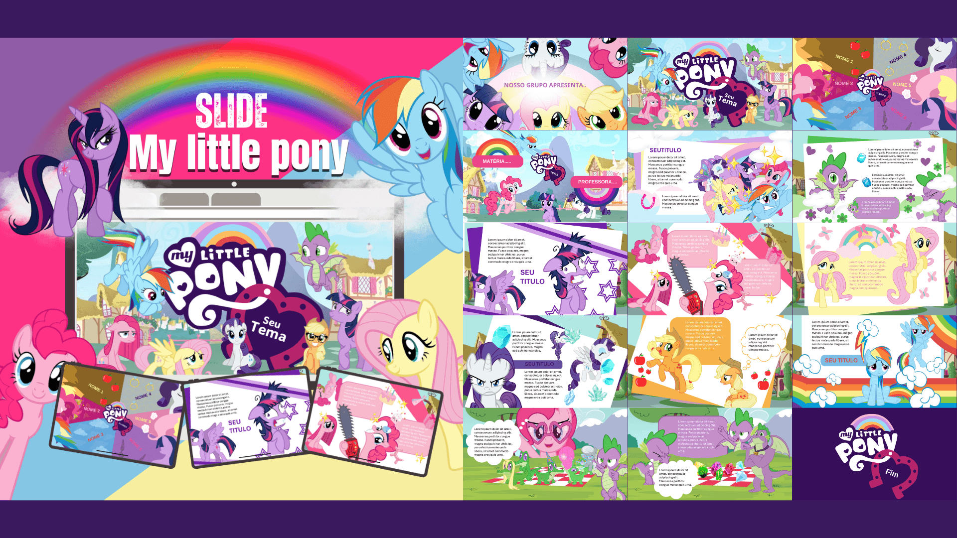 SLIDE MY LITLE PONY 