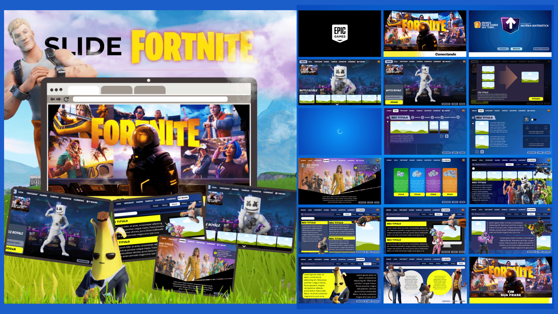 SLIDE FORTNITE