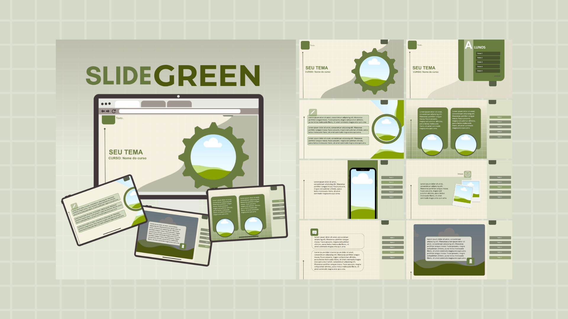 SLIDE GREEN SIMPLES