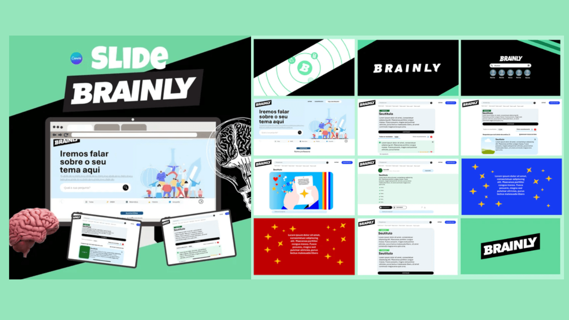 SLIDE BRAINLY