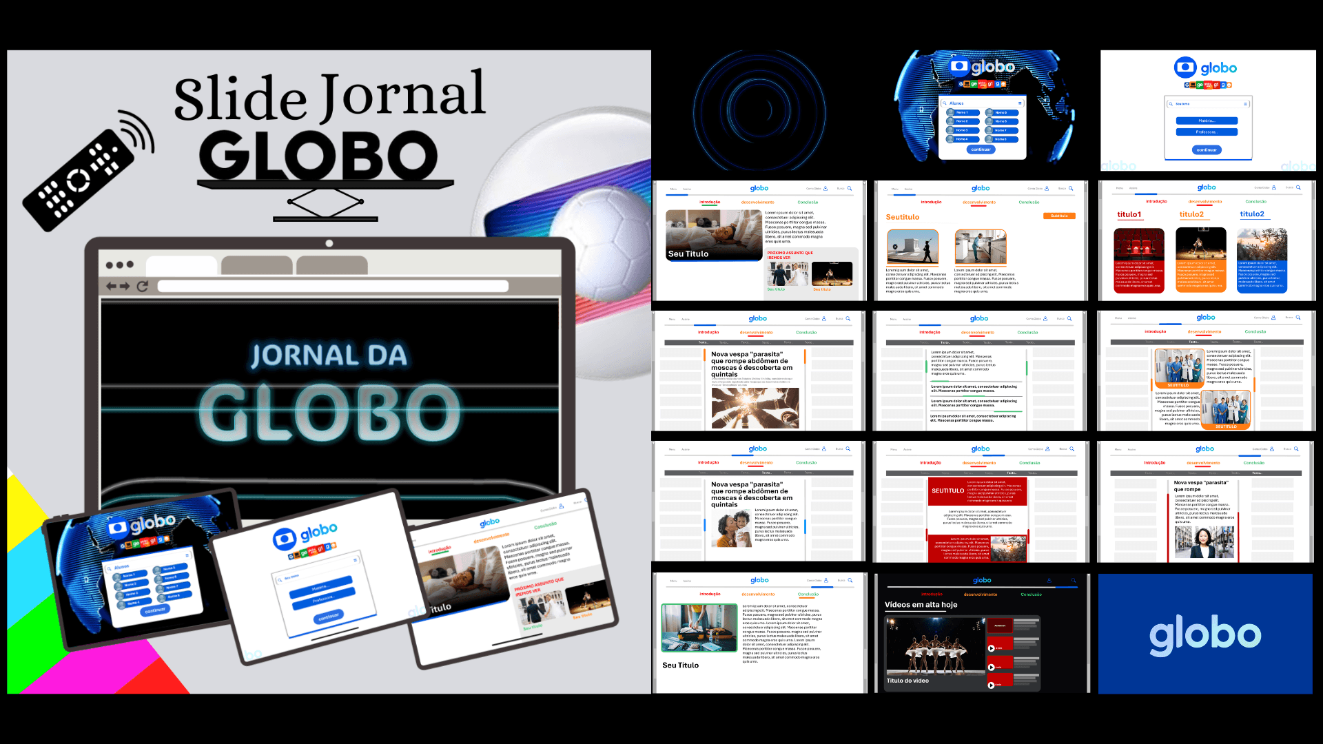 SLIDE JORNAL GLOBO