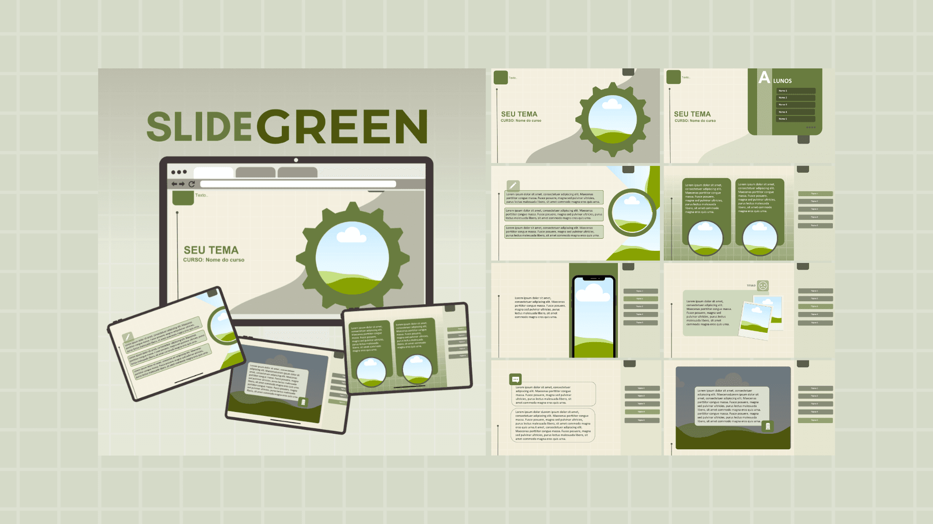 SLIDE GREEN SIMPLES