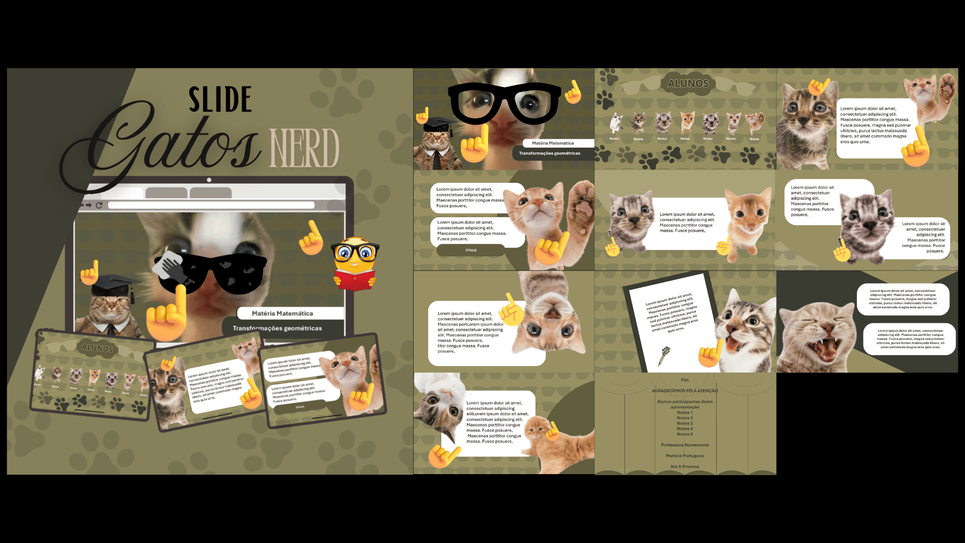 SLIDE GATOS NERDS