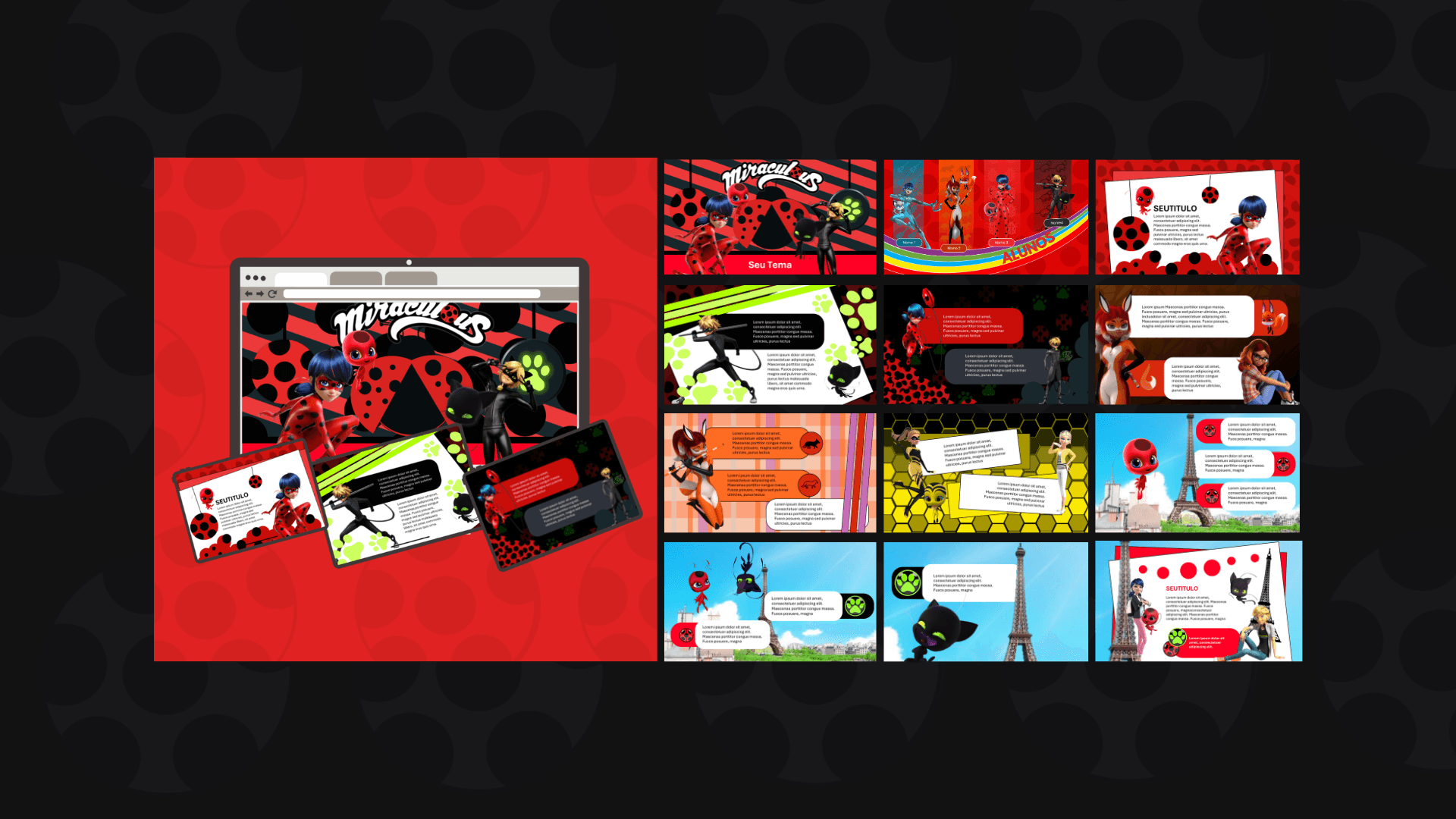 SLIDE MIRACULOUS LADYBUG