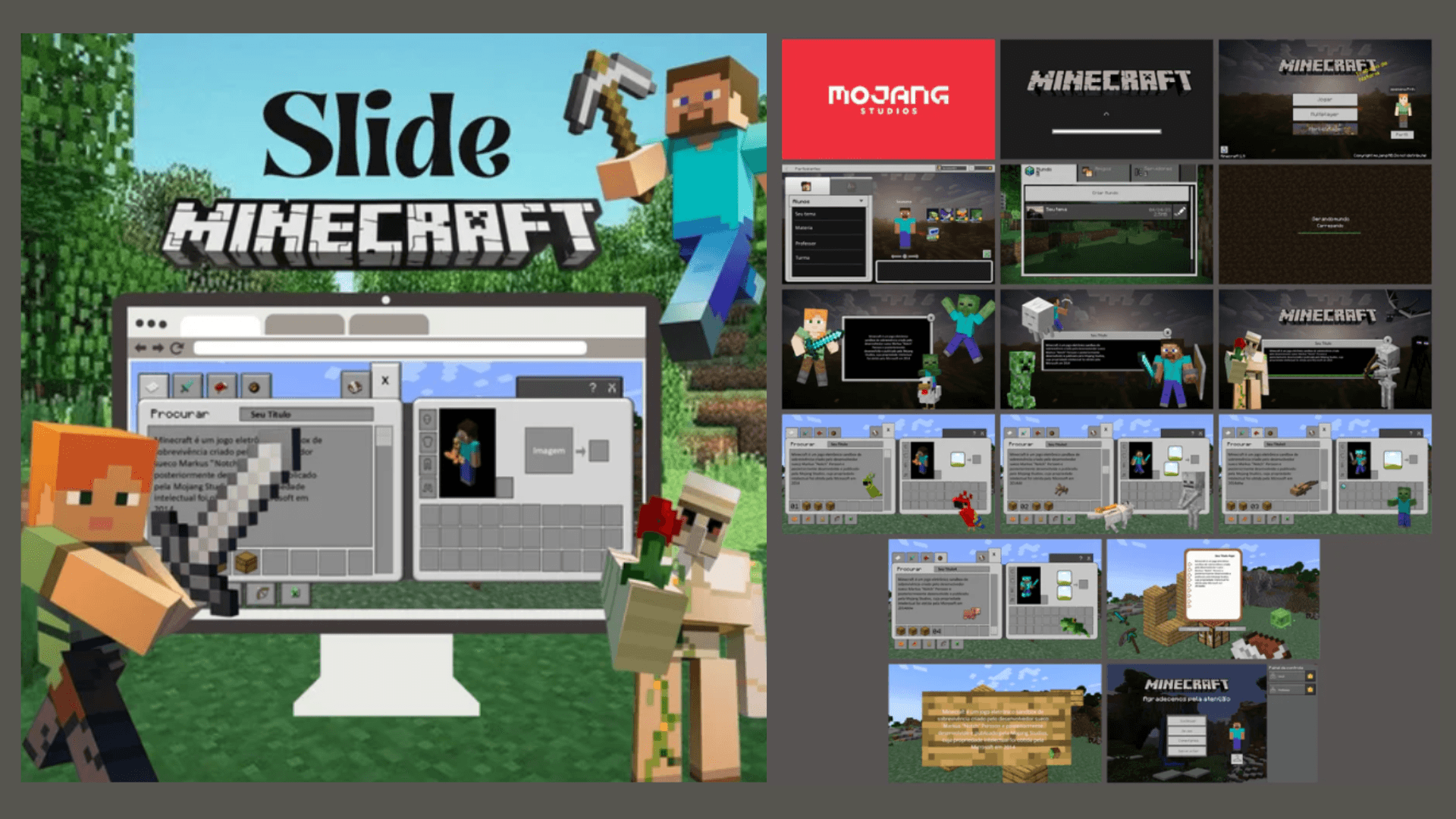 SLIDE MINECRAFT