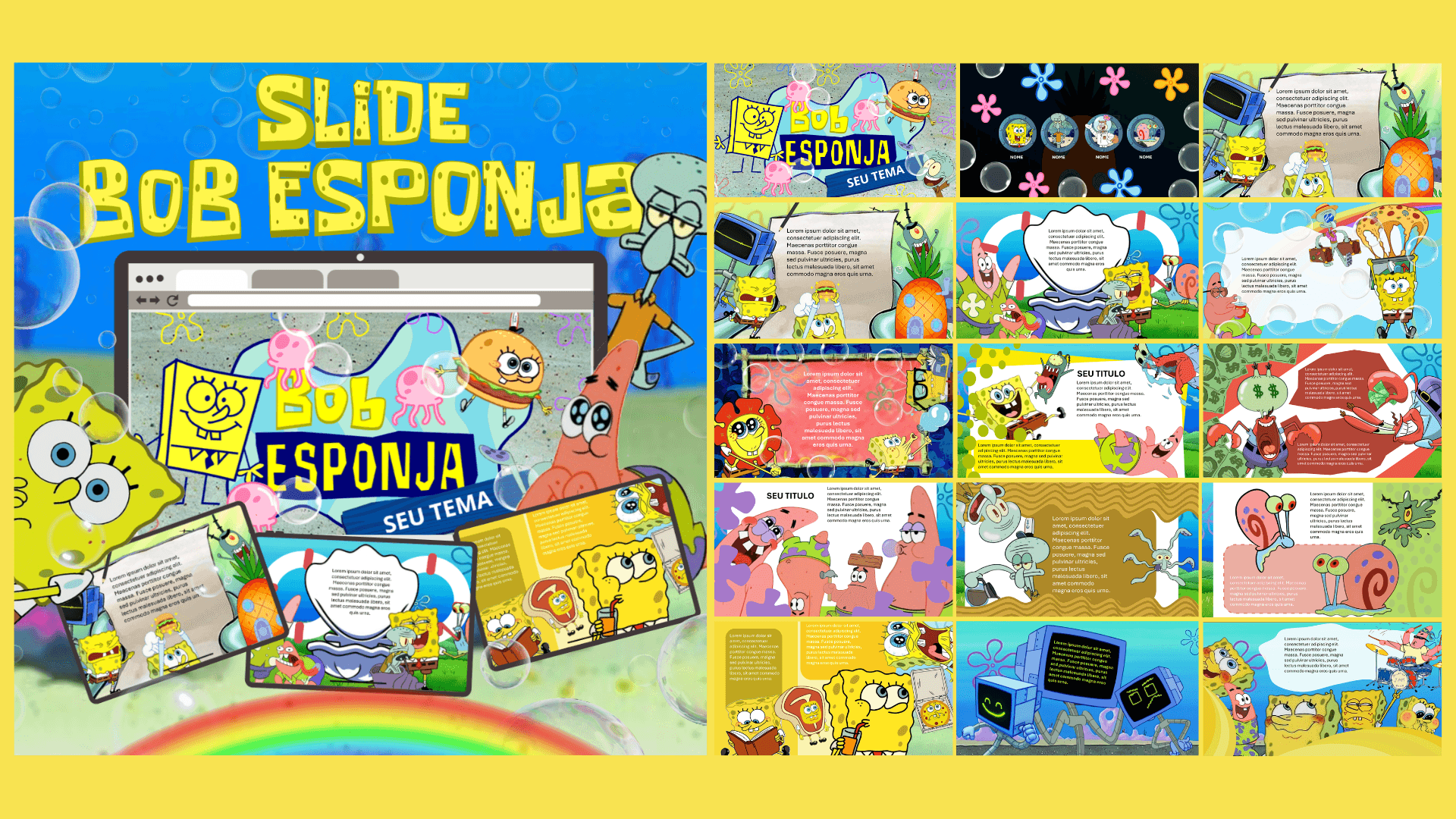 SLIDE BOB ESPONJA