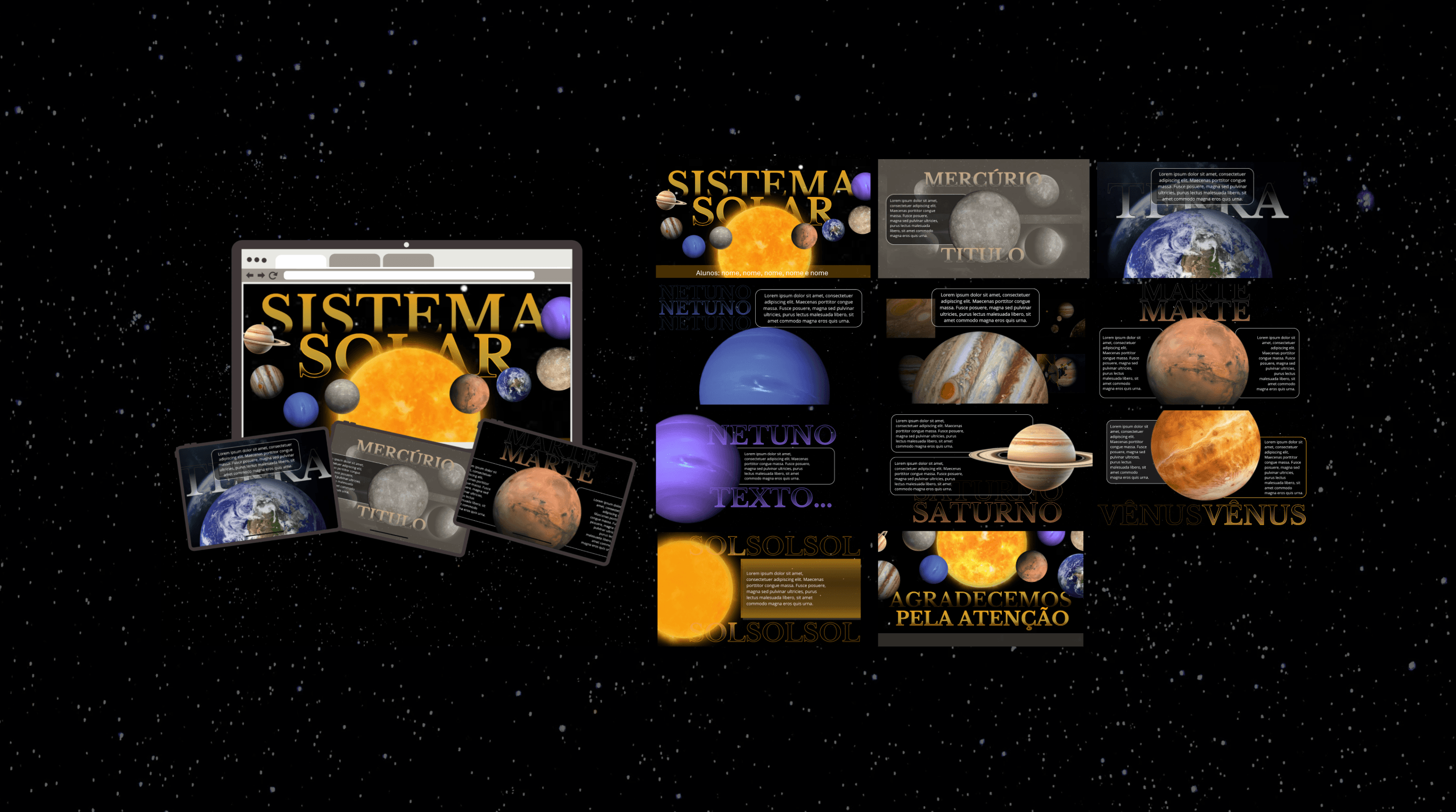 SLIDE SISTEMA SOLAR