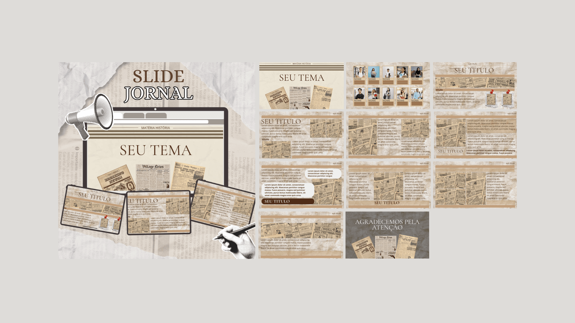 SLIDE JORNAL PAPEL